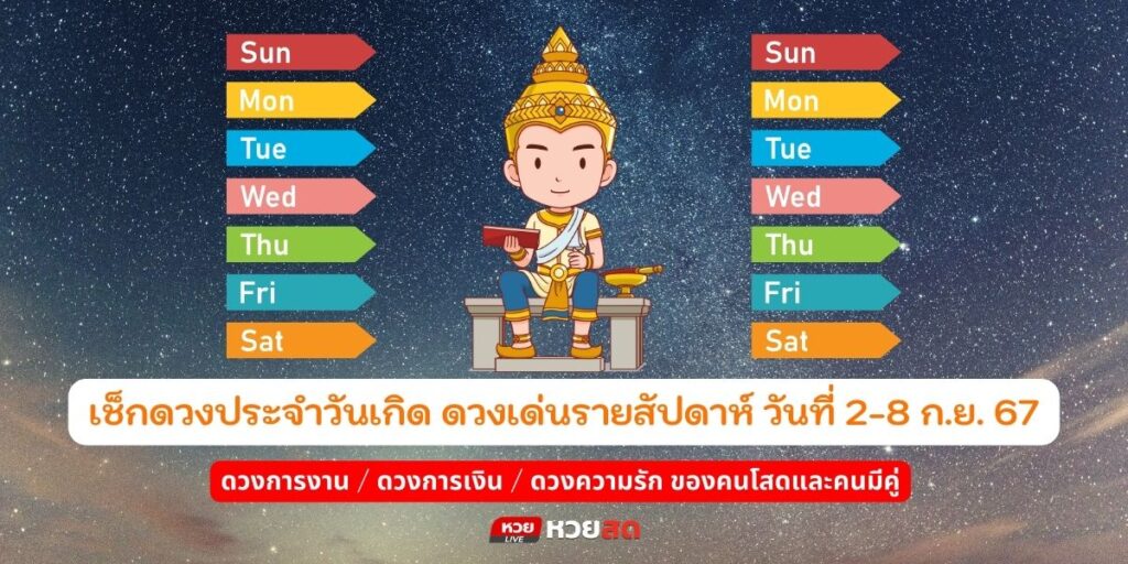 ดวงเด่นสัปดาห์นี้