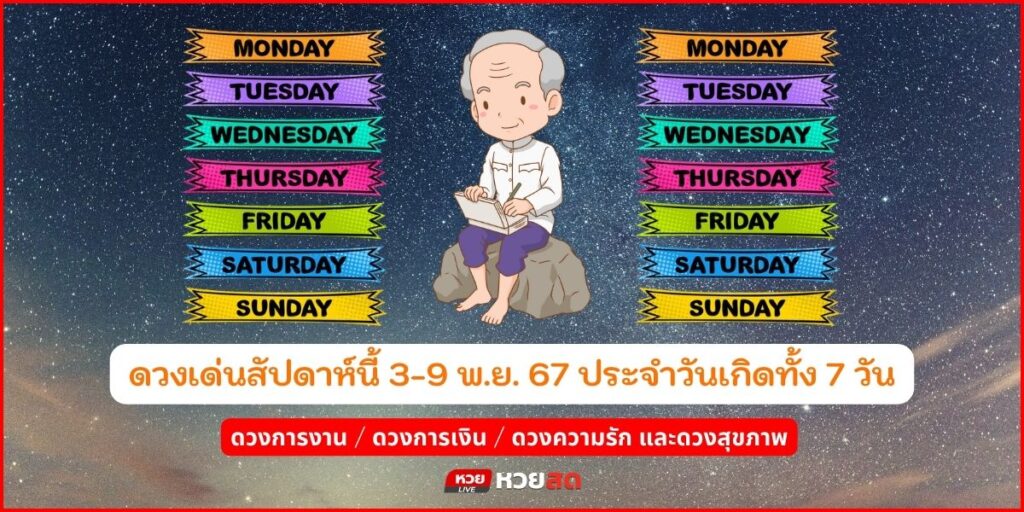 ดวงเด่นสัปดาห์นี้